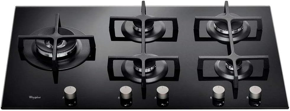 Whirlpool Europe PH GOA9523NB Piano Cottura Ambient/Urban, Vetro, Trasparente, 51x86x4.9 cm Whirlpool Europe PH GOA9523NB Piano Cottura Ambient/Urban, Vetro, Trasparente, 51x86x4.9 cm