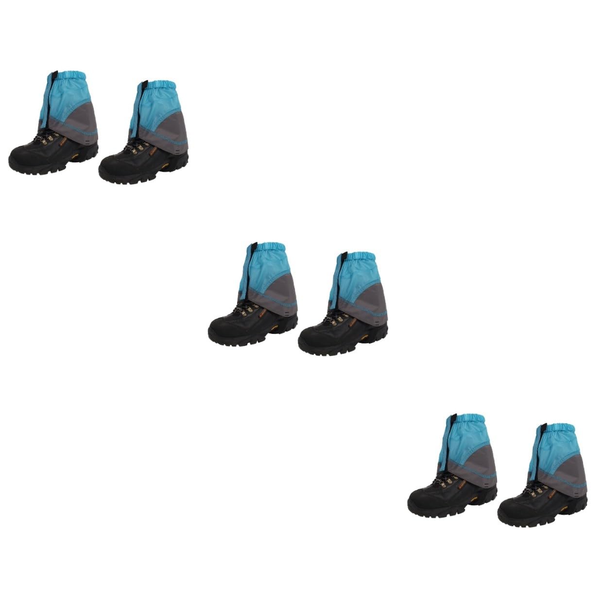 Toddmomy 3 Pares Polainas para Senderismo Zapatos Polainas Cinturón De Tubo Pequeño