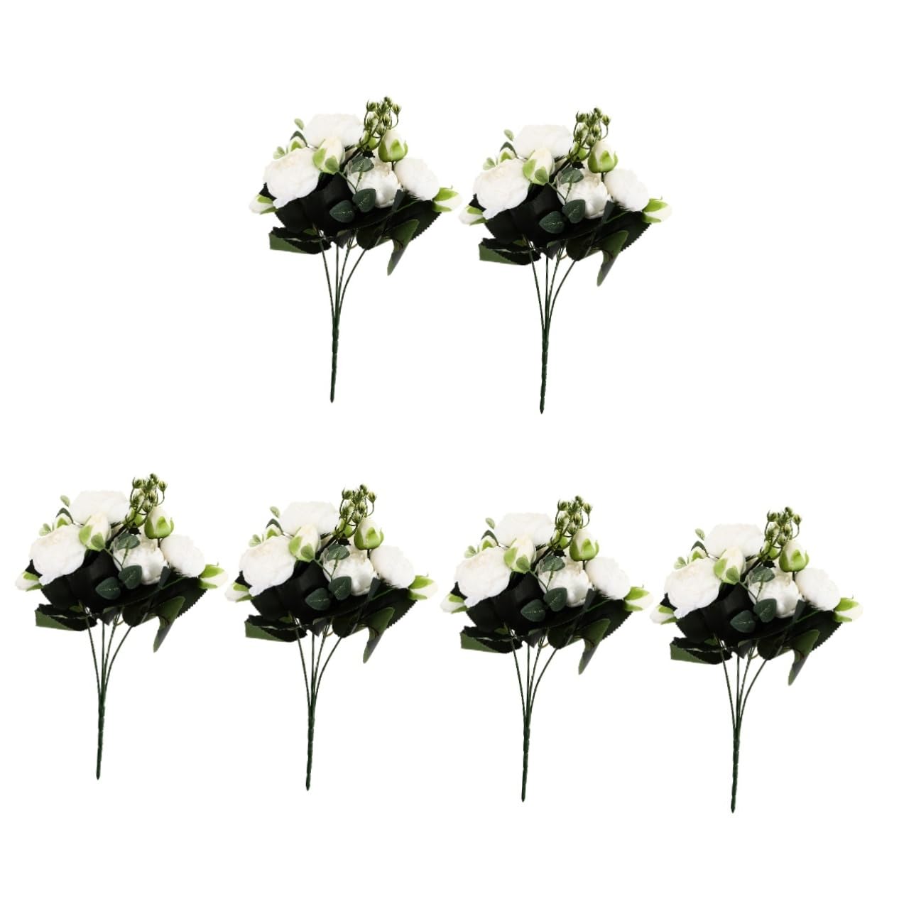 MAGICLULU 6stücke Künstliche Peony Blumenstrauß Dekoration Simulierte Hochzeit Und Wohnaccessoires Für Tisch Party Und Fotografie Langlebig Und Pflegeleicht