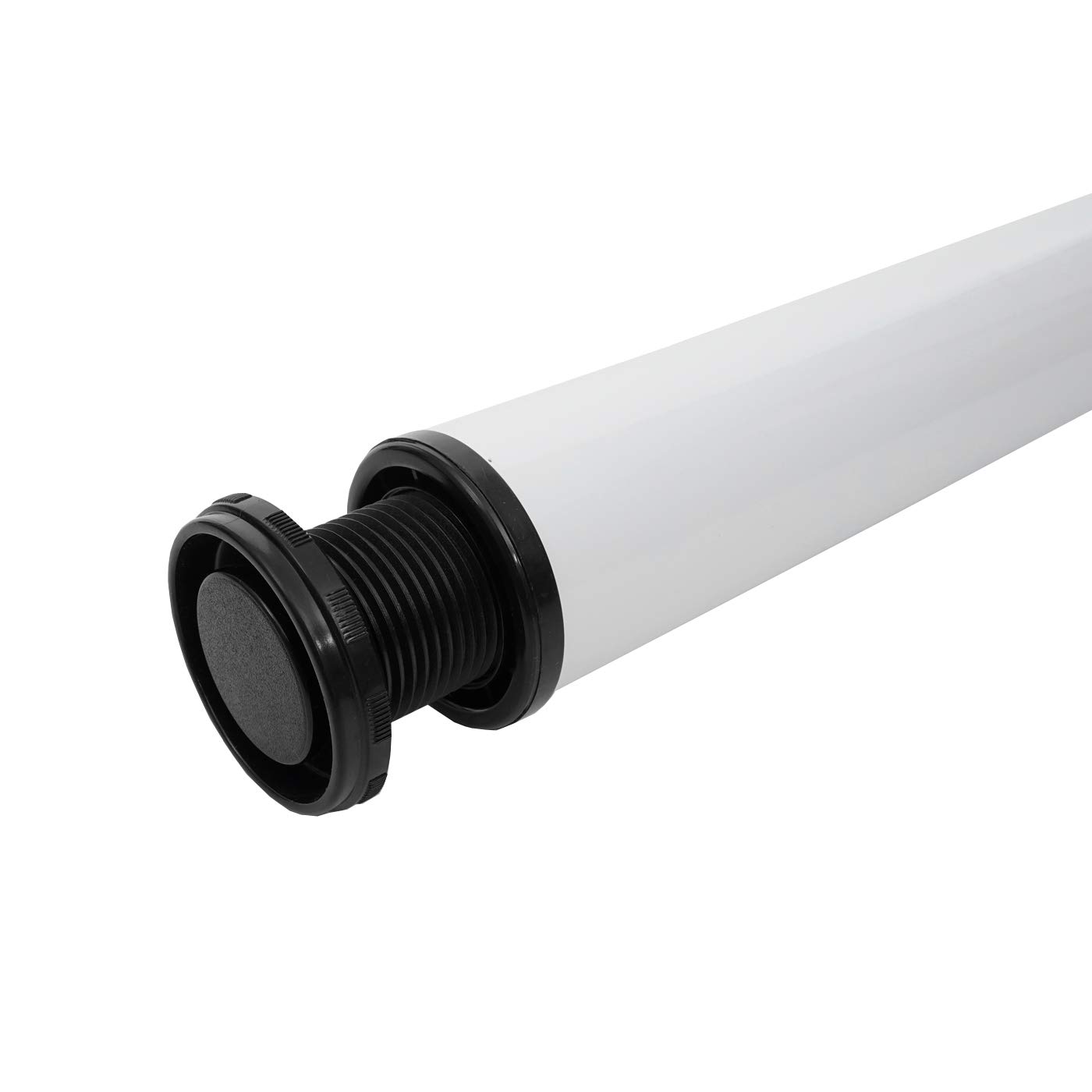 Mendler 2er-Set Tischbein HWC-H34AM klappbar 72cm - weiß