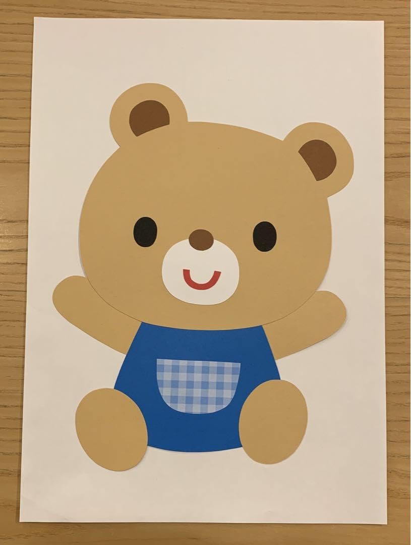 くま うさぎ スモック 壁面飾り オーダー くま うさぎ スモック 壁面飾り オーダー