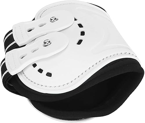 Miniatura 9 de 4 botas tendinosas de caballo delanteras y traseras, botas de caballo de diseño transpirable, botas de caballo tendón de salto de neopreno PU con