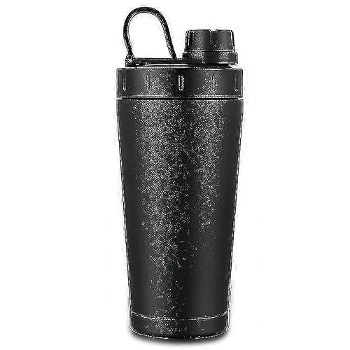 JOYHAPPST Stainless Steel Protein Shaker Bottle Insulated Keeps Hot/cold