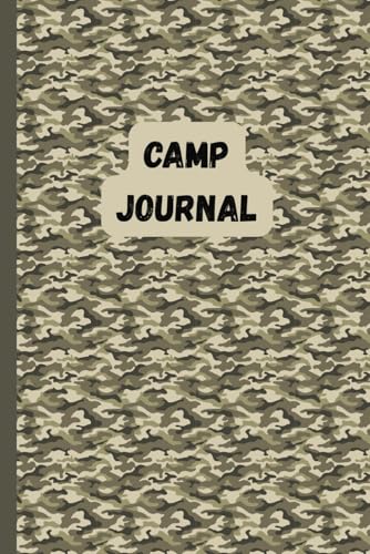 Camp Journal: A Notebook for Campers to Reflect, Record, and Revisit Their Outdoor Adventures | Adults and Teens | 50 pages | 6x
