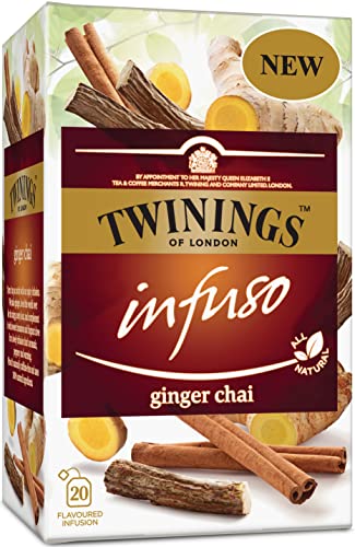 Twinings Infusión Ginger Chai, 20 sobres Cover