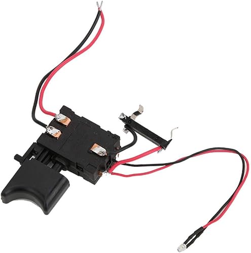 Miniatura 6 de Interruptor de control de velocidad de taladro inalámbrico 7,2 V - 24 V Interruptor de taladro eléctrico con luz pequeña para taladro manual