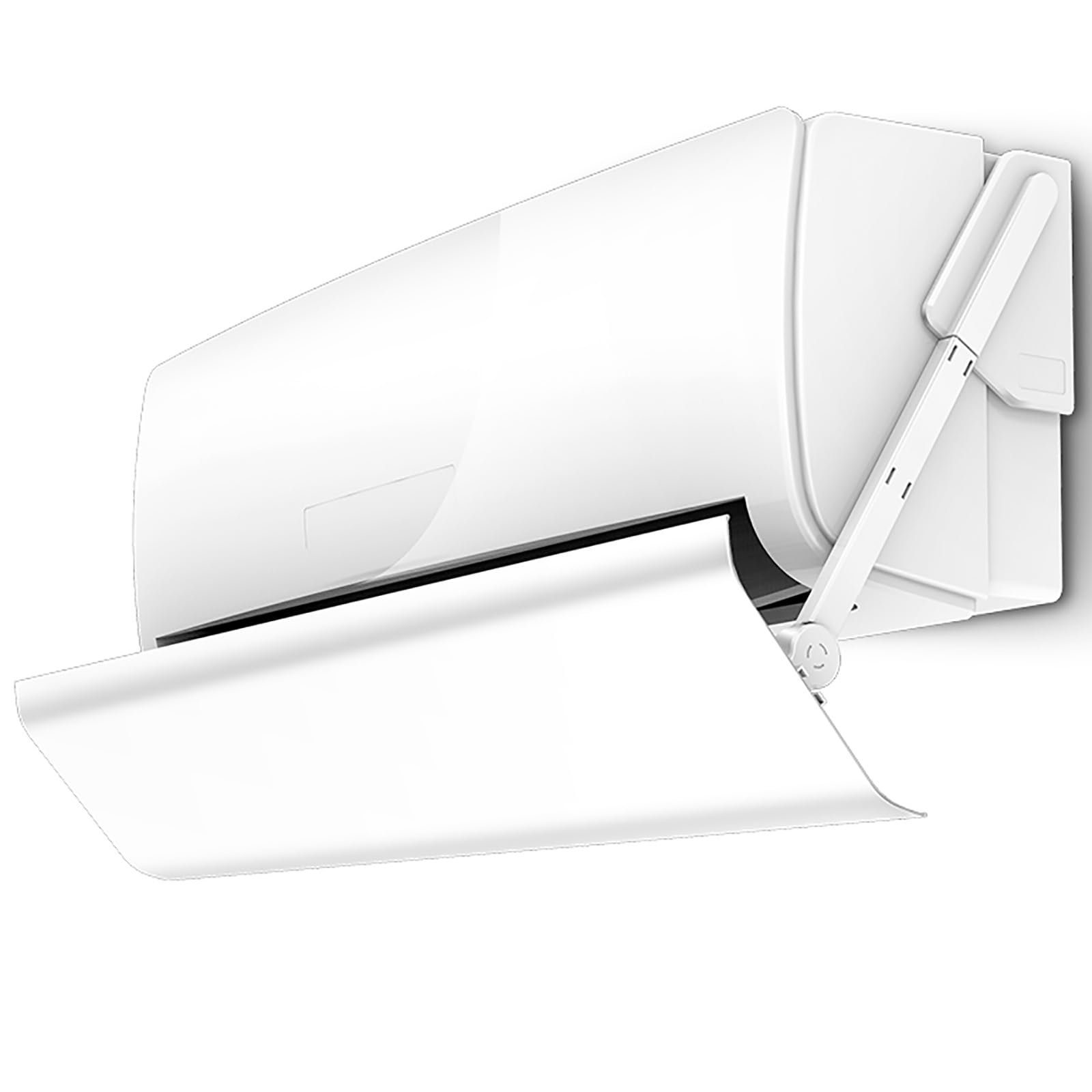 Deflettore Condizionatore Universale a Parete Deflettore Aria Condizionata Split Deflettori per Condizionatori Anti-Soffio Diretto Angolo Regolabile(75cm/30in)