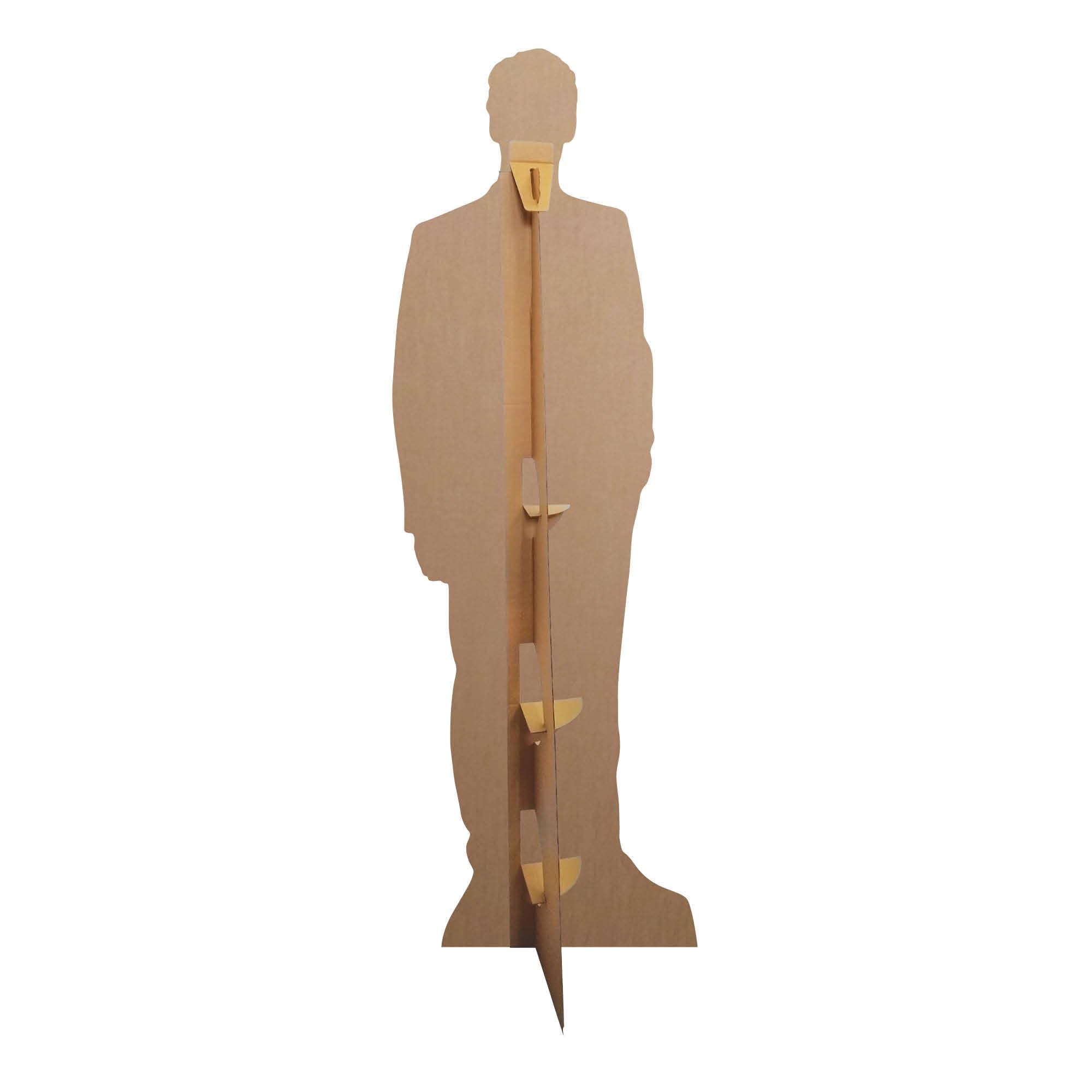 STAR CUTOUTS Benedict Cumberbatch Smart White Einstecktuch, Karton, Mehrfarbig, 3 x 62 x 184 cm, Pappe