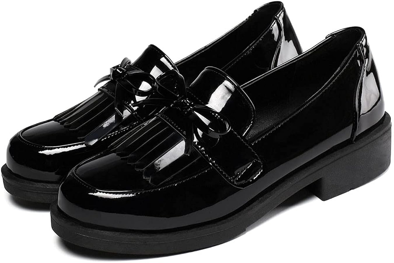 Steve Madden Meela Silver Tassel Flat Loafer Shoes In Metallic - Foto 10