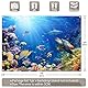 Luminora 2,1 x 1,5 m Stoff-Hintergrund Unter dem Meer, Unterwasser-Ozean, Bunte Fische, Korallen, Aquarium-Hintergrund, Kinderparty-Dekorationen, für drinnen und draußen, Foto-Banner-Requisiten
