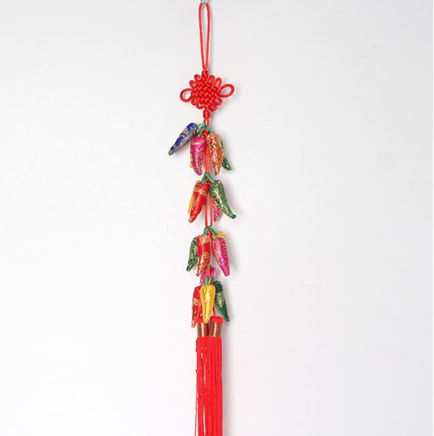 Ornaments,Tassels,3Pcs Chinese Spring Festival Decorations Hanging Tassel Ornaments Home Decor Red Pepper Traditional Pendant Party Decor