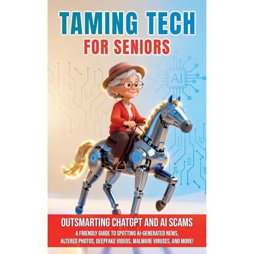 Outsmarting ChatGPT and AI Scams Audiolibro Por Taming Tech for Seniors arte de portada