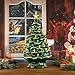 Mr. Christmas Nostalgic Ceramic Christmas Tree with LED Lights Indoor Decoration, 24 Inches, Green