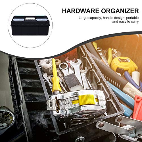 NICEXMAS Caixa Multifuncional de Armazenamento de Ferramentas de Hardware Recipiente de Armazenament
