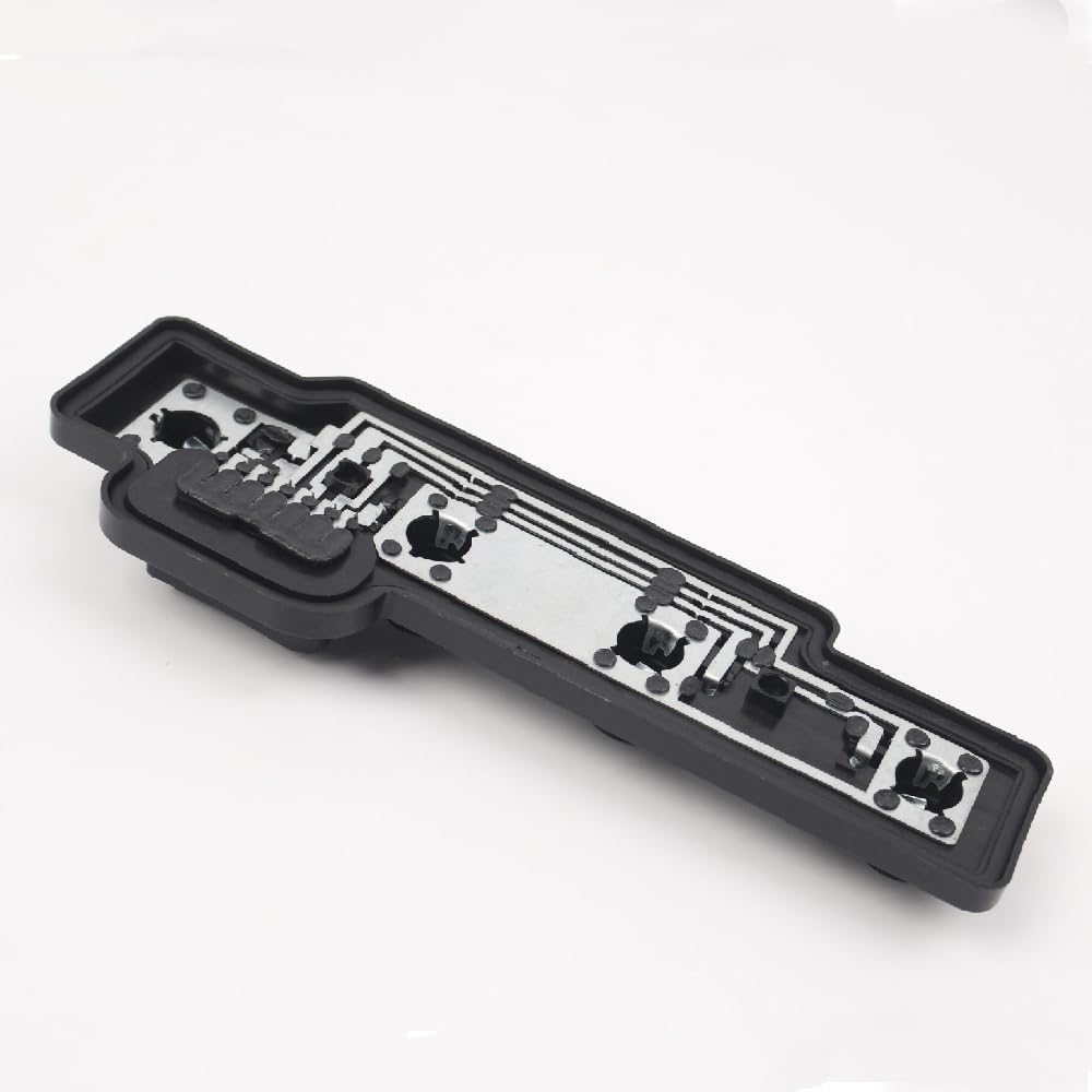 Riloer Douille de support d'ampoule de feu arrière gauche, circuit imprimé de feu arrière, support d'ampoule de feu arrière compatible avec VW Caddy 2004-2014, gauche, 2K5945257A