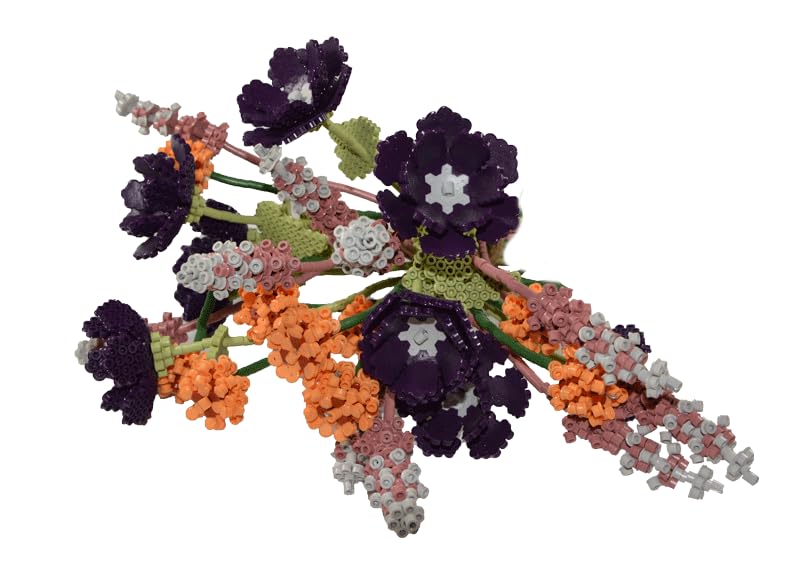 Hama Bag of Ironing Beads, Approx. 1000 Midi Beads, Mosaic Decoration for Children from 5 Years, Rosewood Red