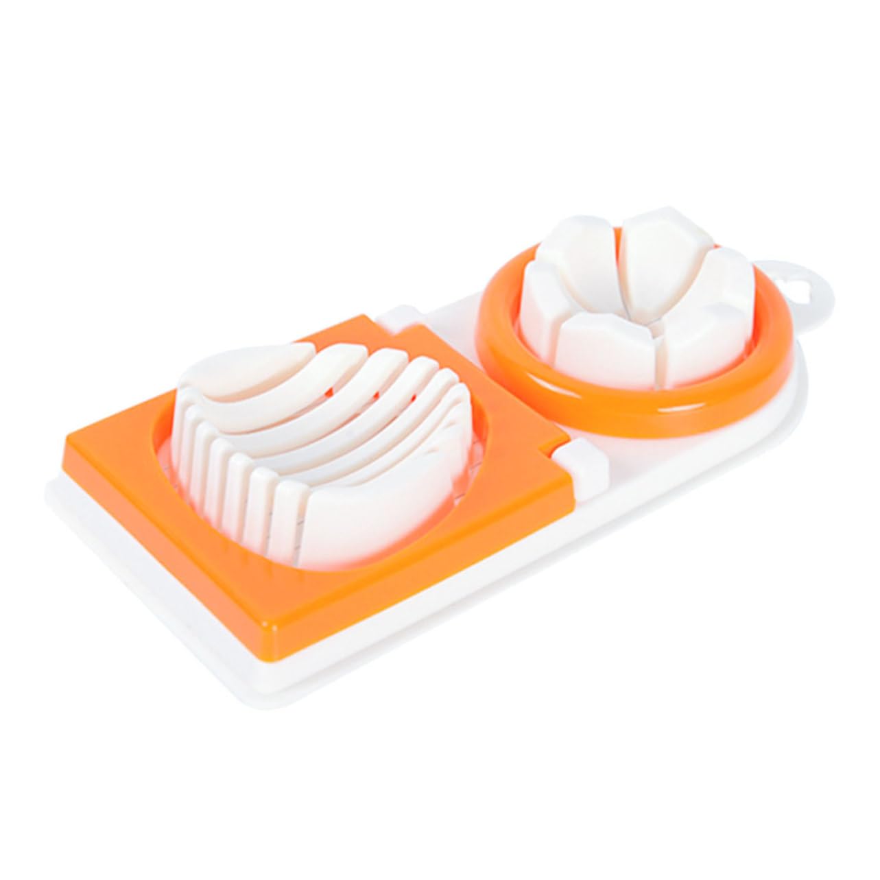 BRIGHTFUFU Multi Egg Slicer and Vegetable Slicer Tool for Hard Boiled Eggs and Fruits Double Head Design for Efficient Cutting for Home Use