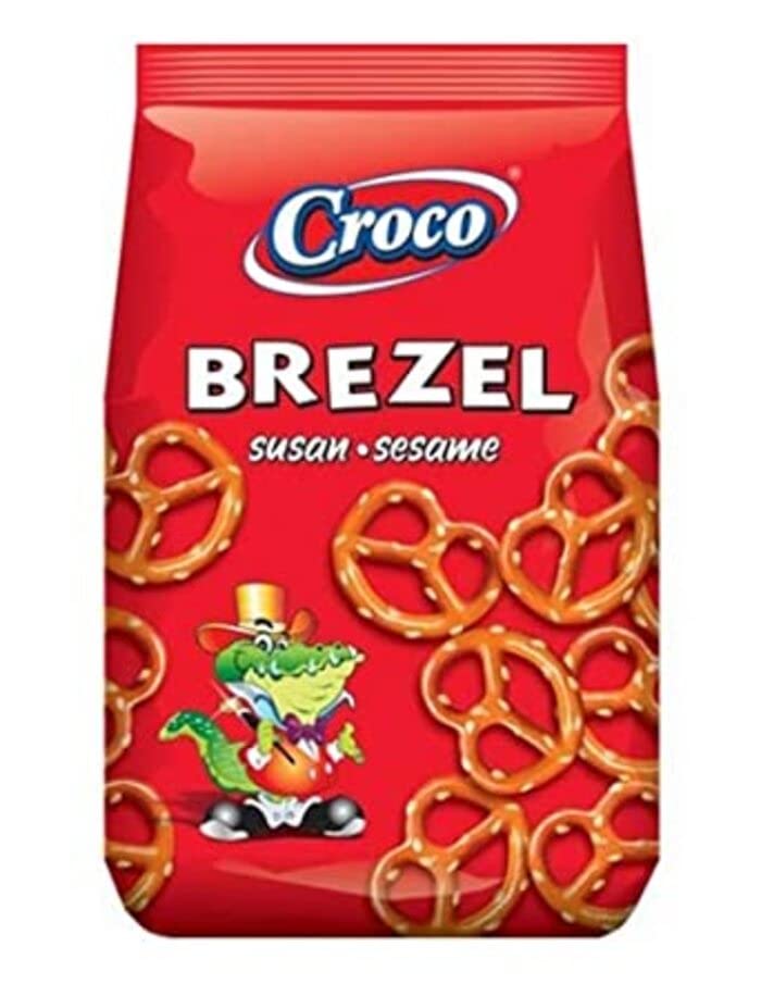 Brezel Sesame 80G | Pretzels| Imported snacks | Pack of 7