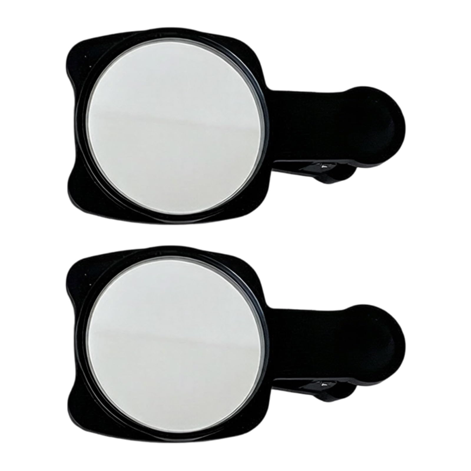 BWANGIAO 2pieces Selfie Mirrored Clip With Wide Angled View for Phone Camera Rear Photography Vlog Accessories Universals Fit