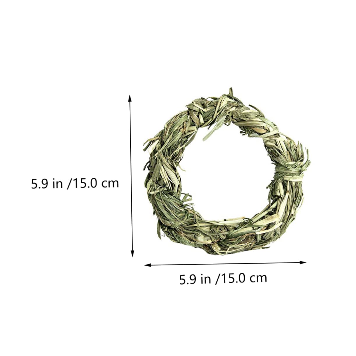 Beaupretty 18pièces Jouets à Mâcher pour Animaux De Compagnie Snacks pour Rongeurs Entraînement De Molarité pour Chinchilla Hamster Et Jouets Herbe pour Petits Animaux