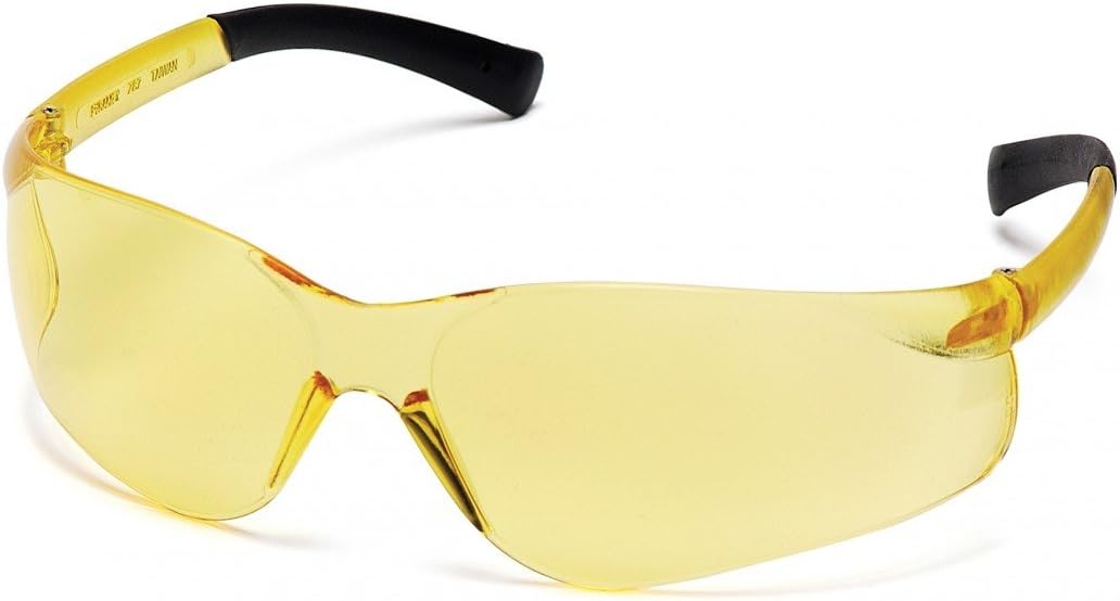 S2530s Amber Safety Glasses-Z Tek