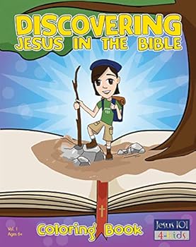 Paperback Discovering Jesus Coloring Book