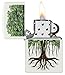 Zippo Tree of Life Texture Print Design White Matte Pocket Lighter