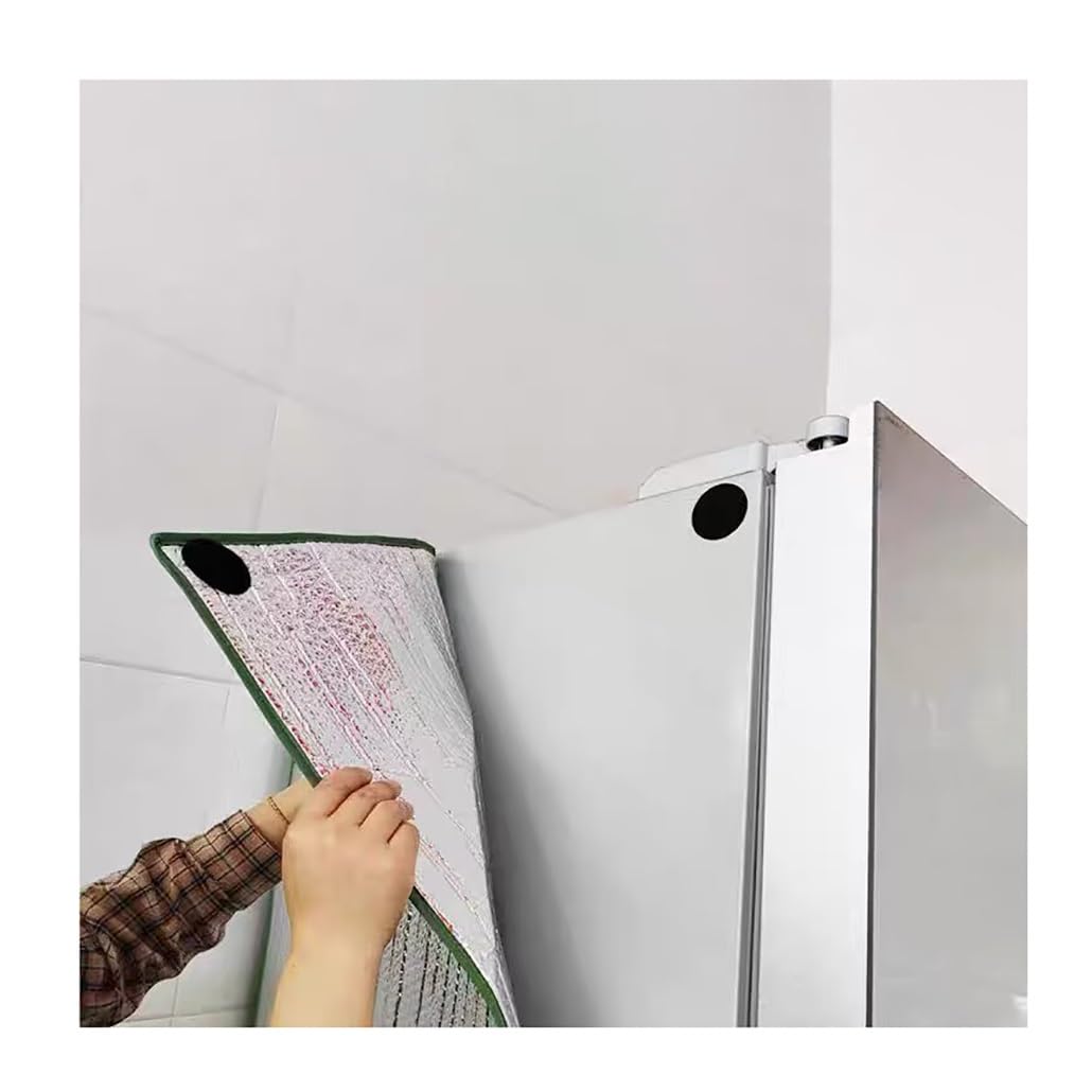 27 51 67 43 56 71 102 In Long Universal Fridge Cover, Insulated Blanket for Freezer & Refrigerator, Thermal Insulation Reflective Film, Sun Protection for Fridge(60x142cm/23.6x55.9")