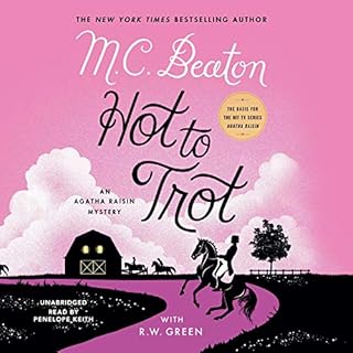 Hot to Trot Audiolibro Por M. C. Beaton arte de portada