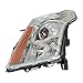 TYC Left Headlight Assembly Compatible with 2010-2013 Cadillac SRX