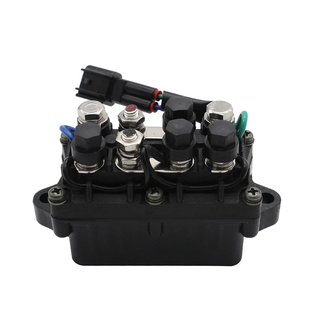 Trim Relay Fit for F150 & 250 25-250HP Outboards Motors Replaces Part 63P-81950-00-00(Black)-POOWE-image-37
