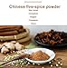 Chinese Five Spice Blend, Traditional 5 Spice Powder Mixed Seasoning, No Preservatives, for Asian Cuisine Stir Fry, 17.6 oz Plastic Shaker