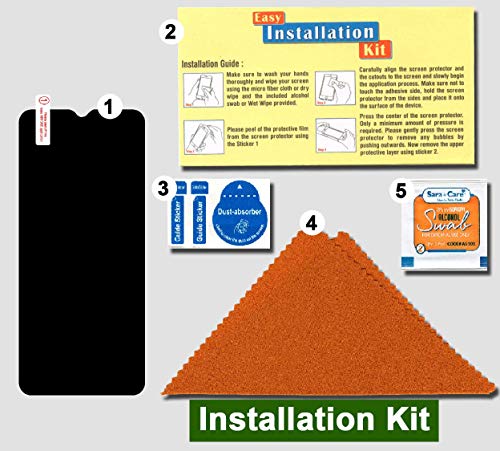 Image of FCS Anti Shock Armour Screen Protector Flexible Scratch Guard for Samsung Galaxy Note 10 Lite (Matte, 2)