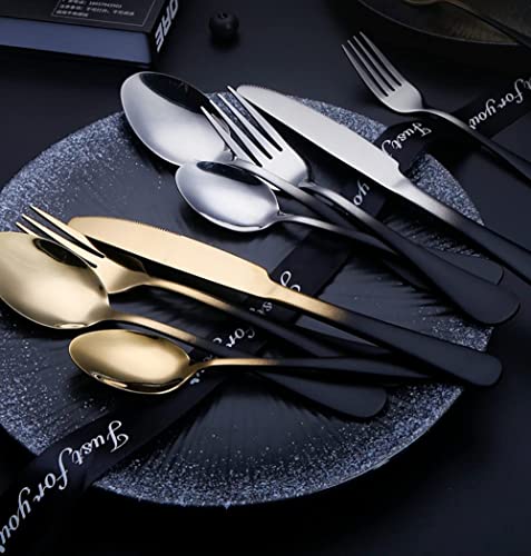 Schwarz Gradual Change Silber Besteckset Besteck Sets 70 Stück Edelstahl Service für 14 Durable Home Kitchen Restaurant Hochzeit Besteck Utensilien Delicate Messer Gabeln und Löffel Geschirr Set 3 Schwarz Gradual Change Silber Besteckset Besteck Sets 70 Stück Edelstahl Service für 14 Durable Home Kitchen Restaurant Hochzeit Besteck Utensilien Delicate Messer Gabeln und Löffel Geschirr Set