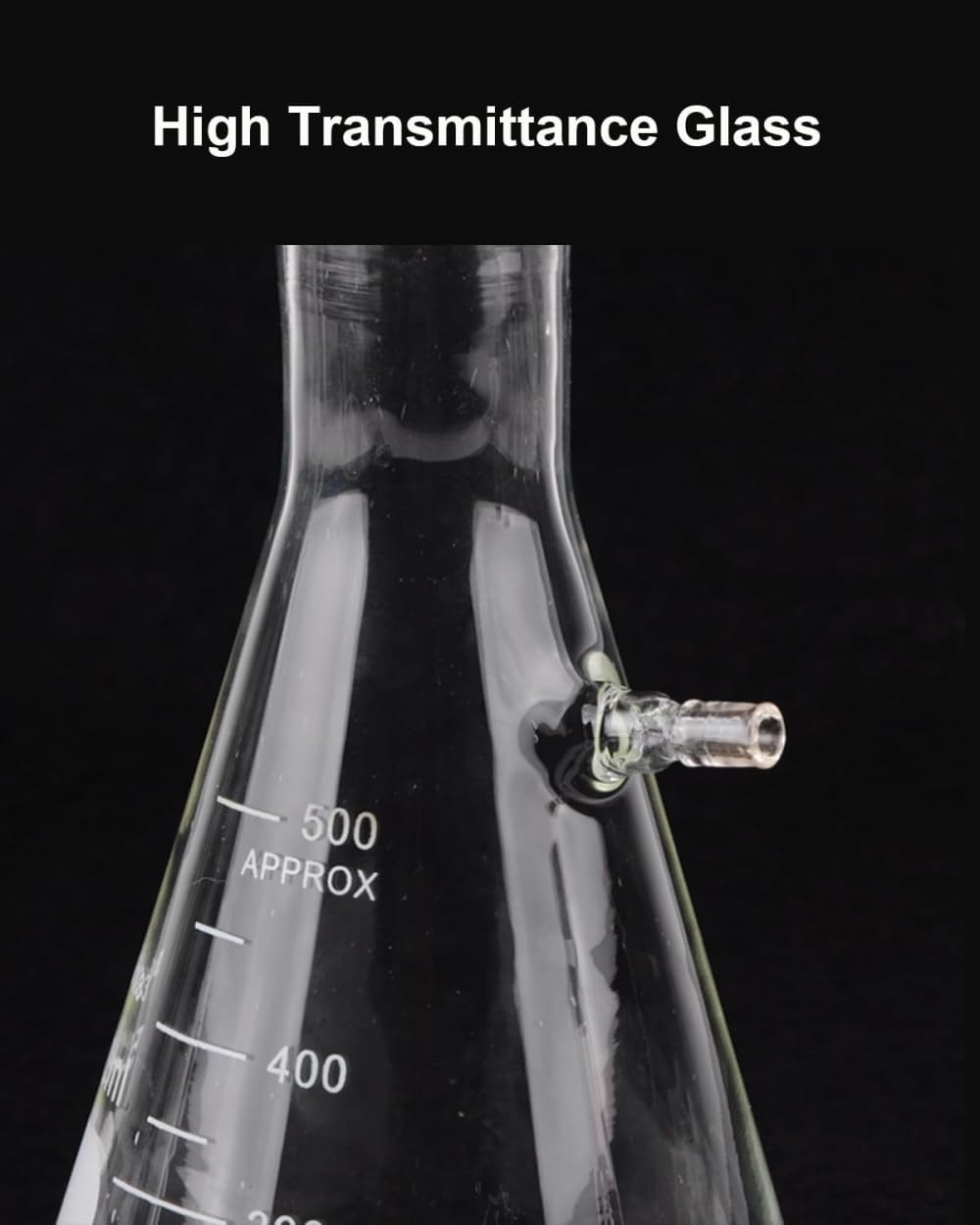Kit D'entonnoir De Filtration D'appareil D'entonnoir De Buchner, Appareil sous Vide Utilisé pour Le Laboratoire Éducatif D'école De Fiole D'Erlenmeyer D'aspiration-1000ml