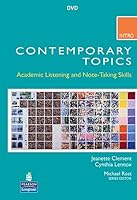 Contemporary Topics Intro: Academic Listening and Note-Taking Skills 0132075180 Book Cover