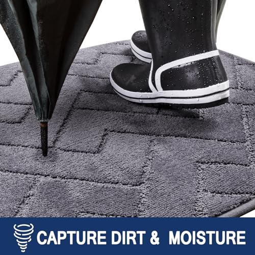 FCSDETAIL Dirt Trapper Indoor Door Mat 60 x 150 cm, Machine Washable Entrance Rug, Dog Doormat - Image 3