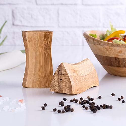 Bambum MFRPARTNUMBER3 Nunna Bamboo Salt And Pepper Shakers thumb #7