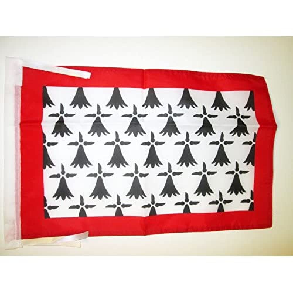 Iran Old Persia Flag 18'' x 12'' cords - Persian SMALL flags 30 x 45cm - Banner 18x12 in - AZ FLAG — view 242