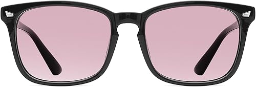 Miniatura 17 de TIJN Lentes de bloqueo de luz azul para mujeres y hombres, marco transparente cuadrado, anteojos nerd anti rayo azul, gafas para pantalla