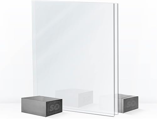 Miniatura 1 de SPEEDYORDERS Espejo bidireccional de acrílico de 2 vías espejo transparente de 2 vías hoja de plexiglás espejo inteligente espejo bidireccional