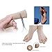 Sumifun Open Toe Tubes Fabric Gel Lined Sleeve Protectors for Corns, Blisters, Hammertoes (Toe Tubes)