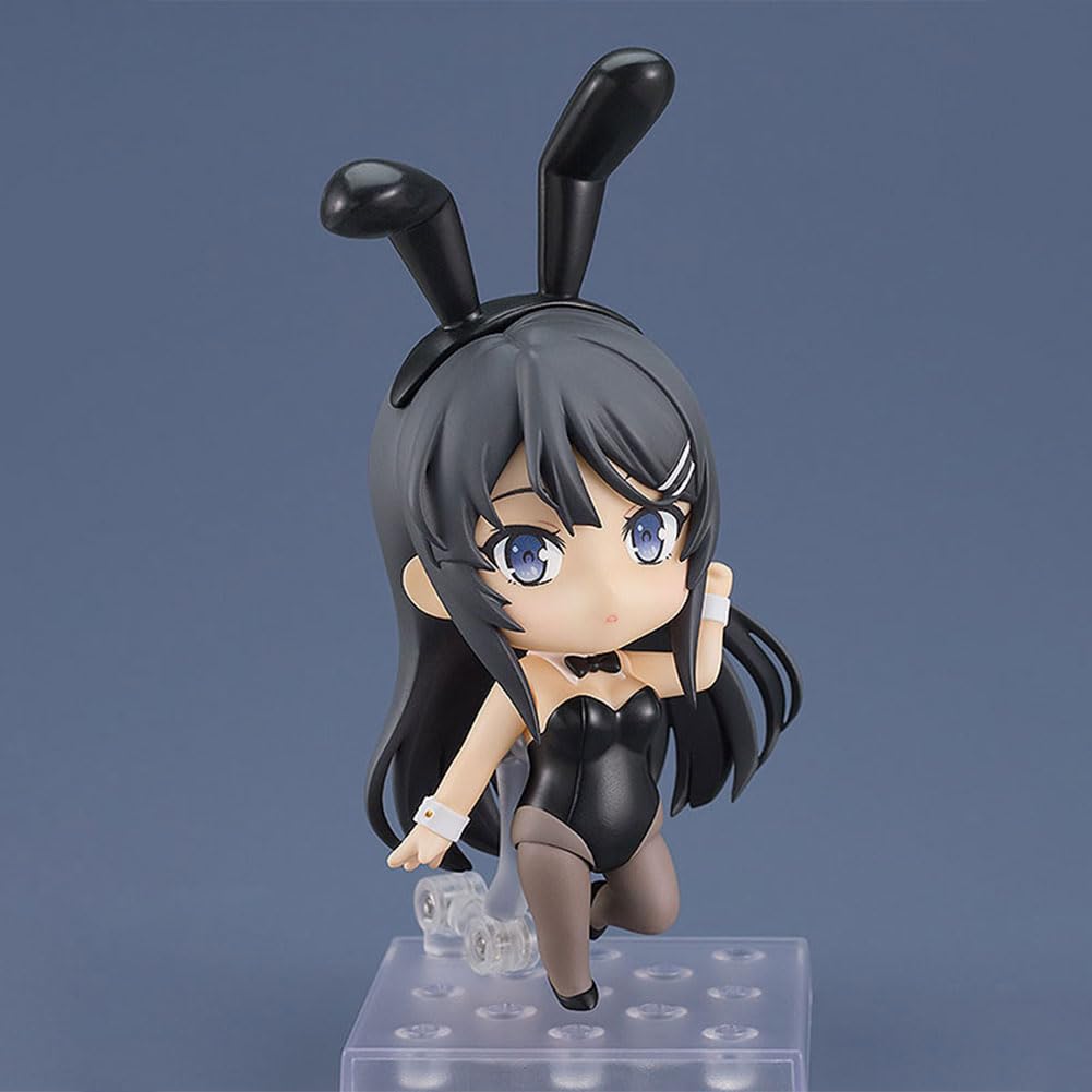 Mai-chan figurka 10 cm Mai anime króliczek dziewczyna figurka ruchoma zmieniająca twarz figurki PCW model do kolekcjonowania ozdoba prezent