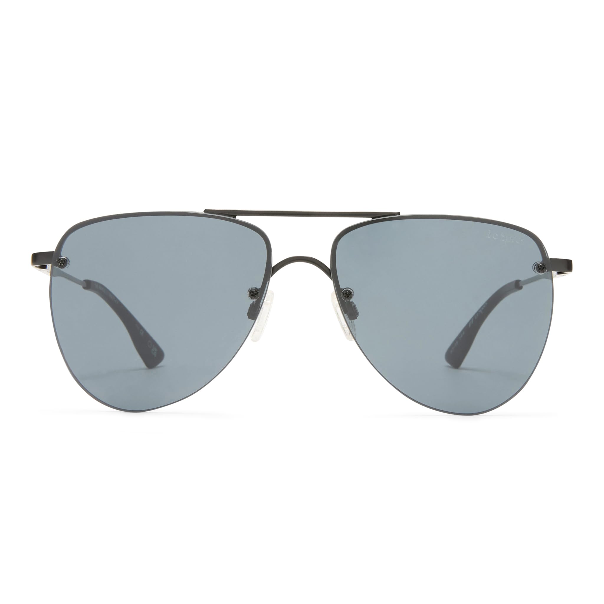 Le Specs The Prince Sunglasses - Matte Black, Aviator, Unisex, Classic 'Everyday' Style
