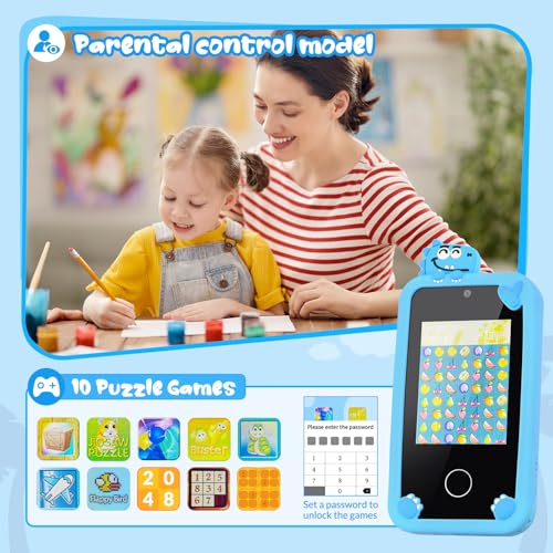 image for Mafiti Kids Smart Phone Toy for Girls,Kids Phone with 2.8