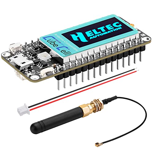 MakerFocus LoRa SX1262 Module 863 928 MHZ LoRaWAN IoT Development Board ASR6502 MCU 128KB Flash Ultra Low Power Consumption Solar Energy Powered Design with Antenna for Ar duino and Intelligent Scene