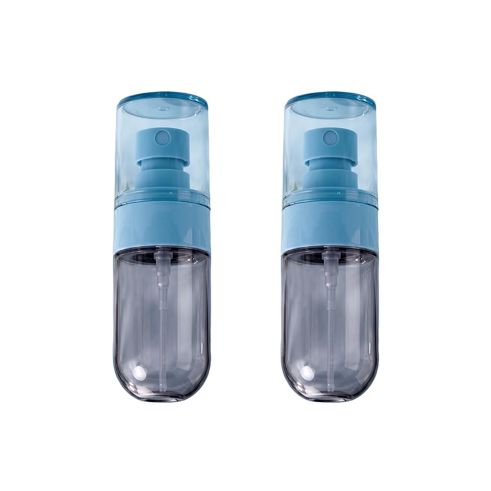 Refillable Fine Mist Spray Bottle Pack of 2 (30ml Each) | Portable Empty Cosmetic Perfume Atomiser | Leakproof Mini Travel Spray Bottles for Face Mist, Toner, Skincare, Hair Spray & Makeup-image-27