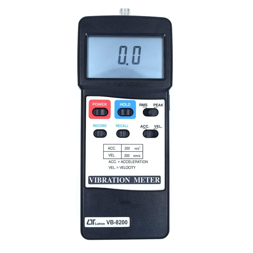 Electronic Vibration Meter (Range : 32 to 122℉) Along with Calibration Certificate.for Industrial Gearbox Automobiles Shaft Free Wheel Rotator Bearings Blowers Model : VB-8200-image-11