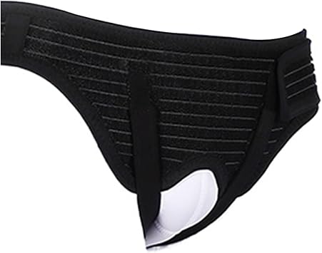 Umbilical Hernia Belt for Men, Hernia Belts, Hernia Belts for Women, Hernia Support Belt, With Removable Compression Pad and Adjustable Groin Strap for Double Groin or Sports HerniaBlack,X-Large