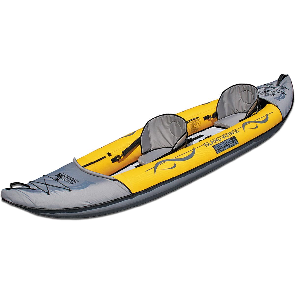 ADVANCED ELEMENTS Île Voyage 2 Kayak Gonflable, Jaune